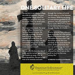 One Solitary Life